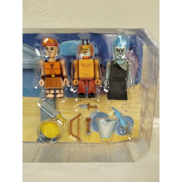 Disney Adventurers Hercules Mega Minis Action Pack 12 Piece Set Store Hades Phil - Picture 2 of 2